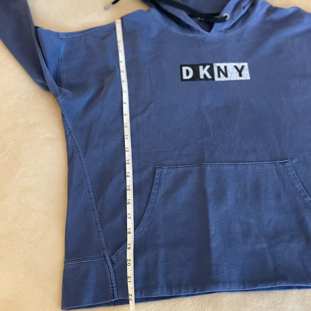 DKNY Sport Hooded Logo Sweater - Size M - Picture 11 of 14